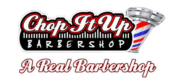 Chop It Up Barbershop Logo